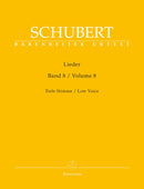 Schubert: Lieder Volume 8 for Low Voice