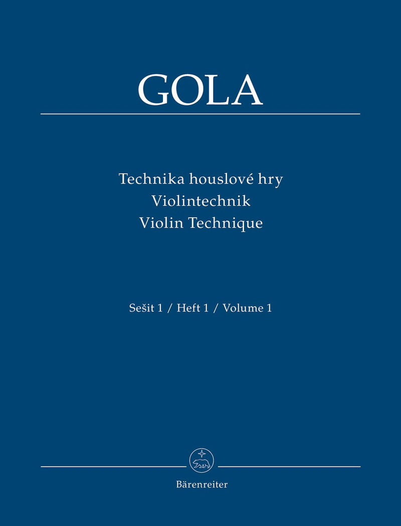 Goda: Violin Technique Book 1