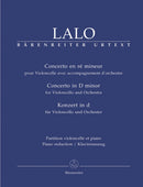 Lalo : Cello Concerto in D Minor for Cello & Piano