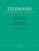 Telemann: Twelve Fantasias for Solo Flute - TWV 40:2-13