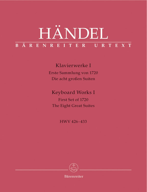 Handel: Eight Great Suites (1720) for Piano Solo