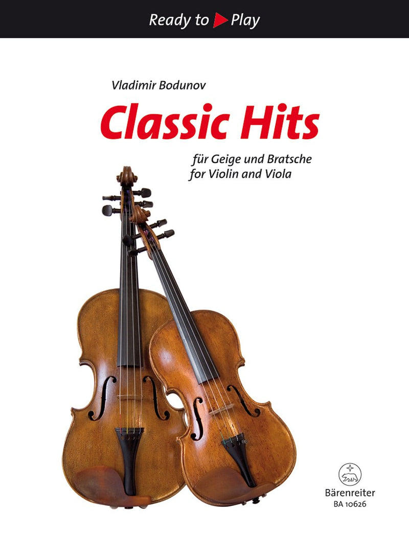 Classic Hits for Violin & Viola