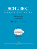 Schubert: Mass A Flat D678 2nd Verse - Vocal Score
