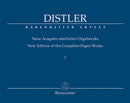 Distler: Complete Organ Works - Vol 1