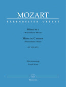 Mozart: Mass in C Minor KV139 Waisenhaus - Vocal Score