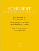 Schubert: String Quartet A Minor (D 804) Op. 29 "Rosamunde" / String Quartet C Minor (D 703) "Quartett-Satz"