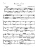 Mozart: Exultate Jubilate K165 for Organ