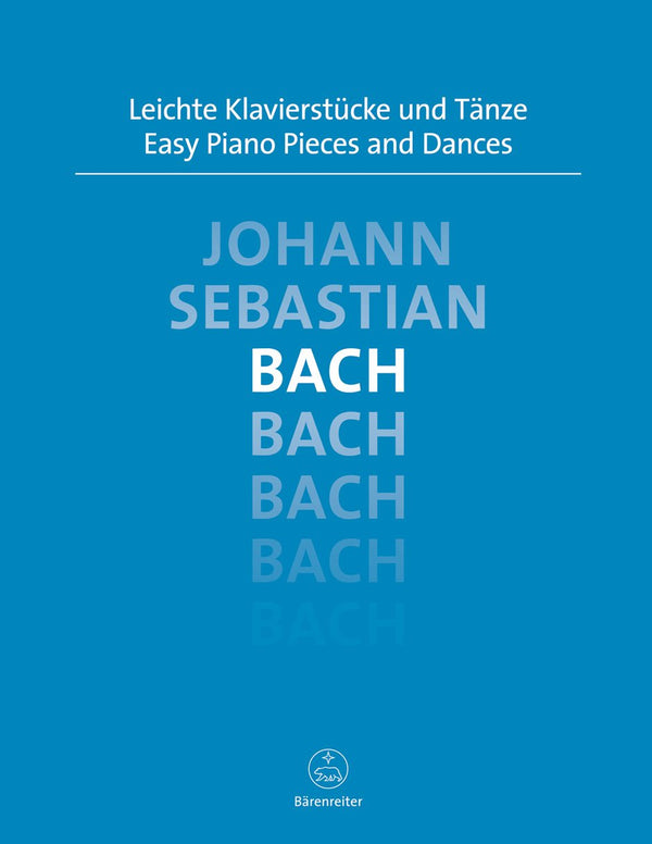 Bach: Easy Piano Pieces & Dances for Solo Piano