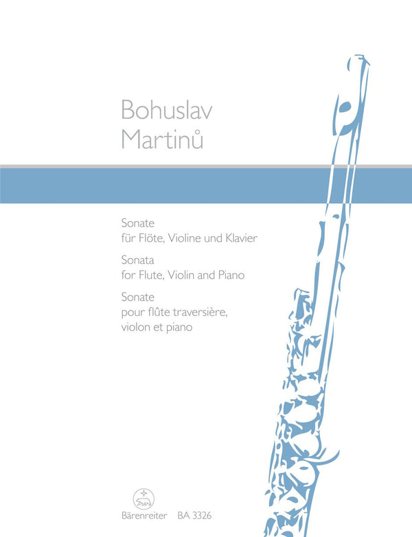 Martinu: Sonata for Flute, Violin & Piano