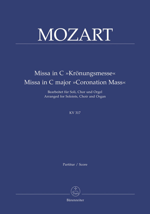Mozart: Coronation Mass in C K317 - Vocal Score