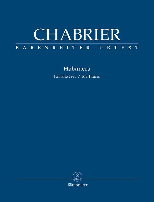 Chabrier : Chabrier Habanera for for Piano Solo
