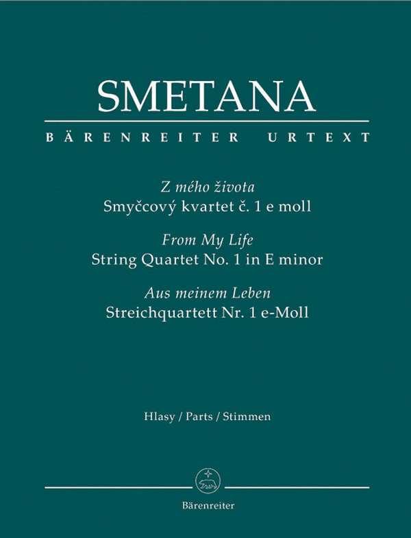 Smetana: String Quartet No 1 in E Minor - Set of Parts