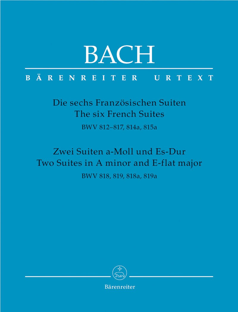 Bach: Six French Suites & 2 Suites in A & E Flat