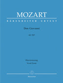 Mozart: Don Giovanni K527 - Vocal Score