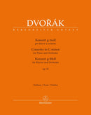 Dvořák: Piano Concerto in G Minor Op 33 B 63 - Full Score