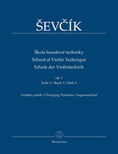 Ševčík: School of Violin Technique Op 1 - Book 3