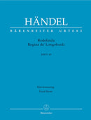 Handel: Rodelinda Regina De Longobardi - Vocal Score
