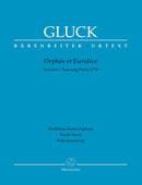 Gluck: Orpheus & Euridice Paris - Vocal Score