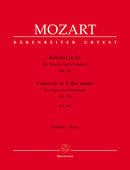 Mozart: Piano Concerto No 22 in E Flat K482 Full Score