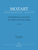 Mozart: Die Entfuhrung Ad Serail - Vocal Score