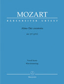 Mozart: Alma Dei Creatoris K277 - Vocal Score