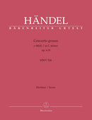 Handel: Concerto grosso C-Moll op. 6, 8 HWV 326 - Full Score