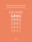 Grieg : Easy Piano Pieces & Dances for Solo Piano