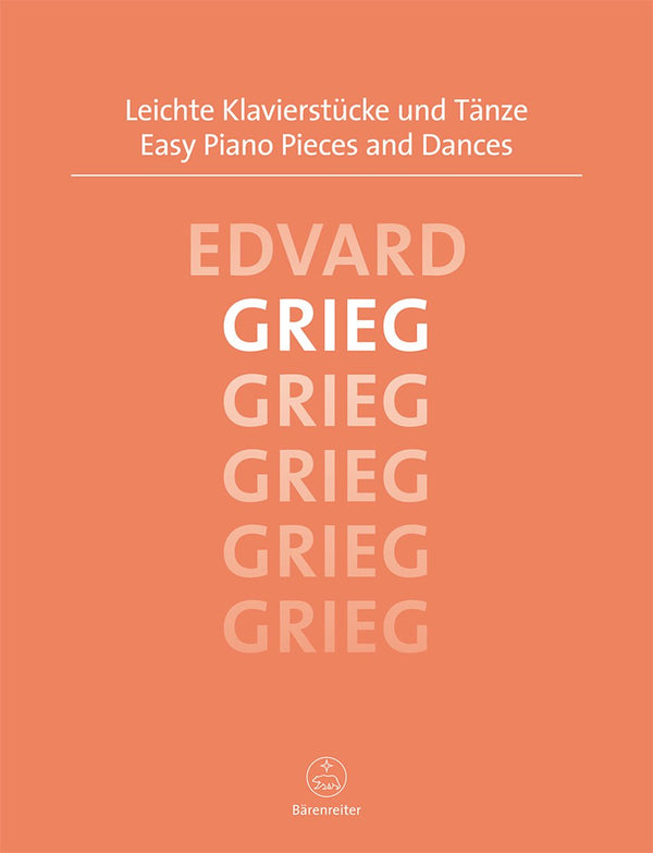 Grieg : Easy Piano Pieces & Dances for Solo Piano