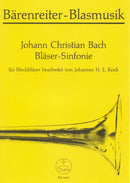 J.C Bach: Sinfonie for Brass Ensemble (Playing Score)