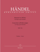 Handel: Concerto for Harp in B Flat HWV294 - Full Score