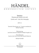 Handel: Imeneo HWV41 - Vocal Score