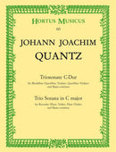 Quantz: Trio Sonata in C for Descant Recorder, Flute & Basso Continuo