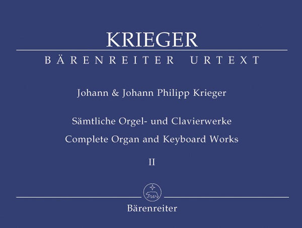 Krieger : Complete Organ & Keyboard Works - Book 2