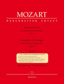 Mozart: Violin Concerto No 4 in D Major K218 for Violin & Piano