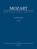 Mozart: Cosi Fan Tutte K588 - Study Score