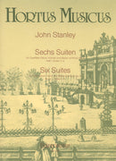 Stanley: Six Suites Op 4  1-3 for Flute & Basso Continuo