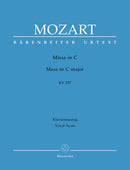 Mozart: Mass C K257 Credo Mass - Vocal Score