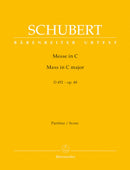 Schubert: Mass in C D 452 Full Score