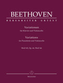 Beethoven: Complete Variations for Cello & Piano