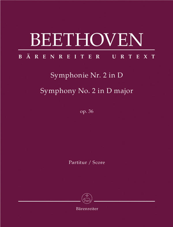 Beethoven: Symphony No 2 - Full Score