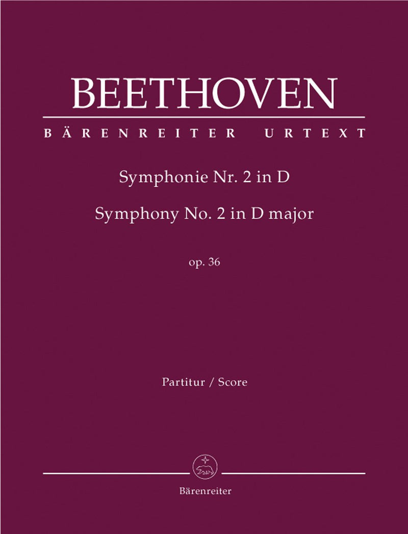 Beethoven: Symphony No 2 - Full Score