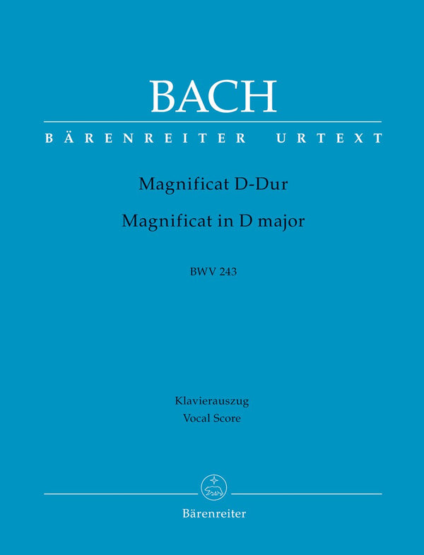 Bach: Magnificat in D Major BWV 243 - Vocal Score