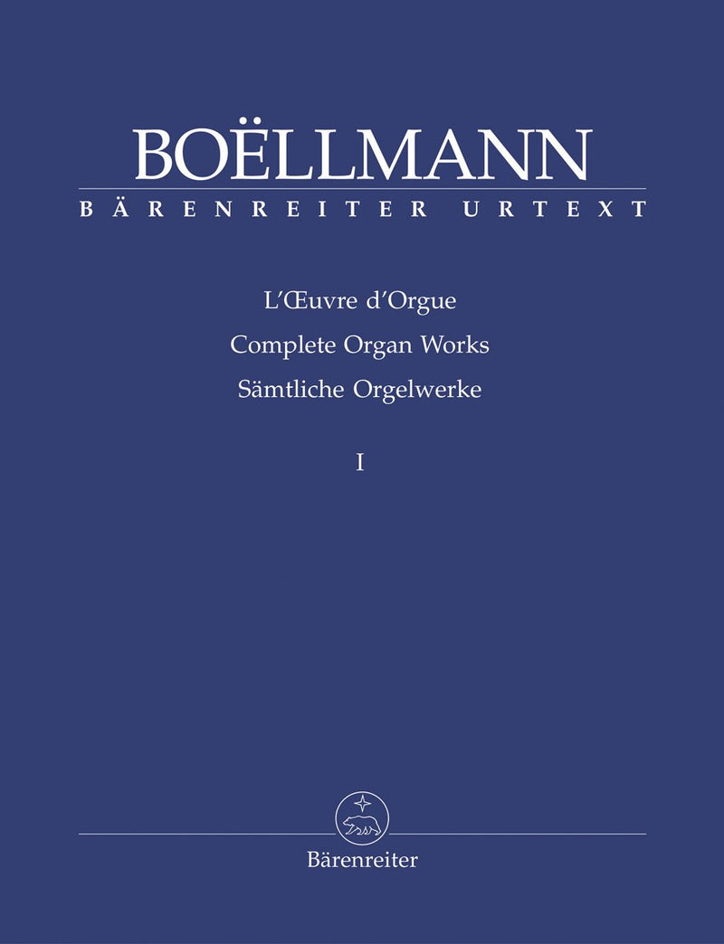 Boellmann: Complete Organ Works - Book 1