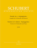 Schubert: Sonata in A Minor D 821 Arpeggione for Cello & Piano