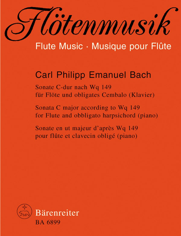 C.P.E Bach: Sonata in C for Flute & Piano