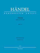 Handel: Alcina HWV 34 - Vocal Score
