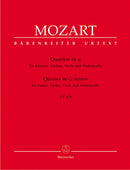 Mozart: Piano Quartet G K478