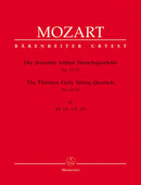 Mozart: Thirteen Early String Quartets - Volume 4: Nos 11-13
