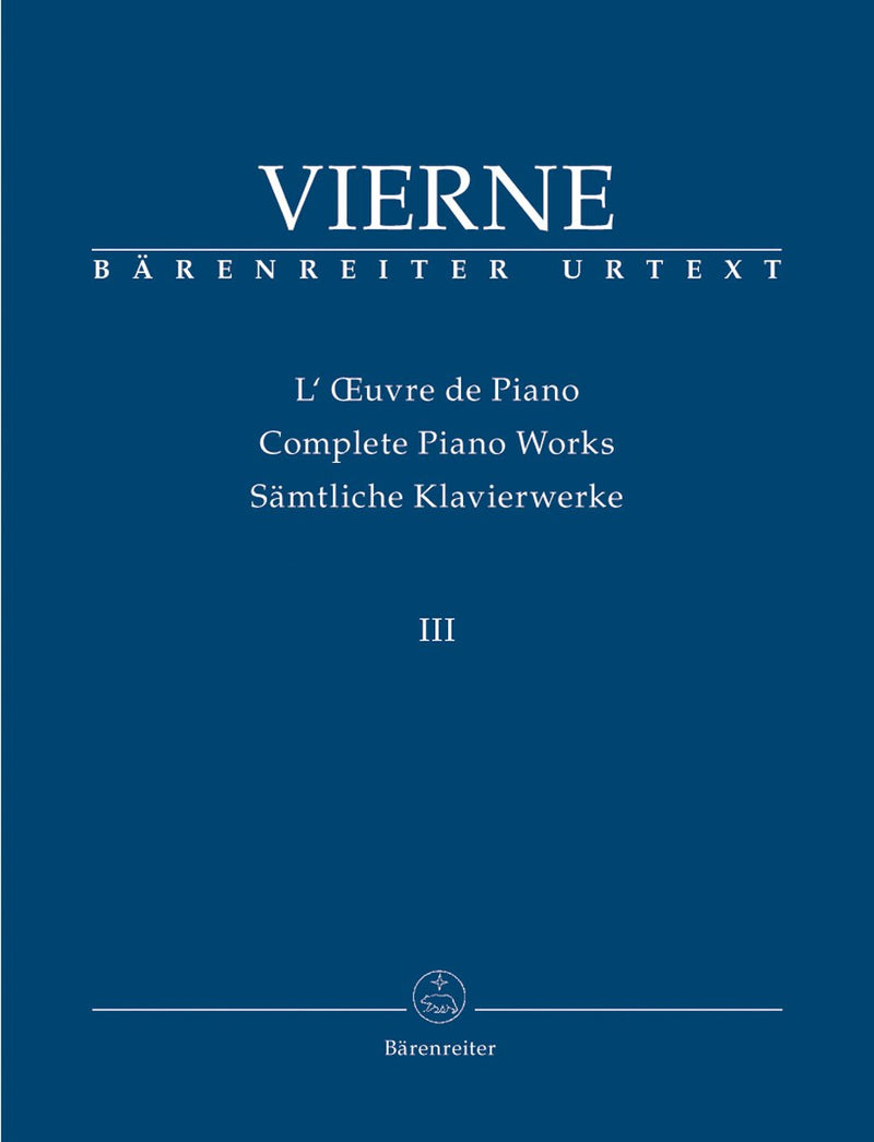 Vierne: Complete Organ Works - Vol 3