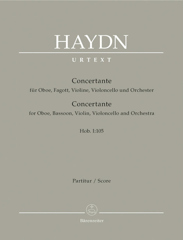 Haydn: Concertante Hob. I:105 Full Score